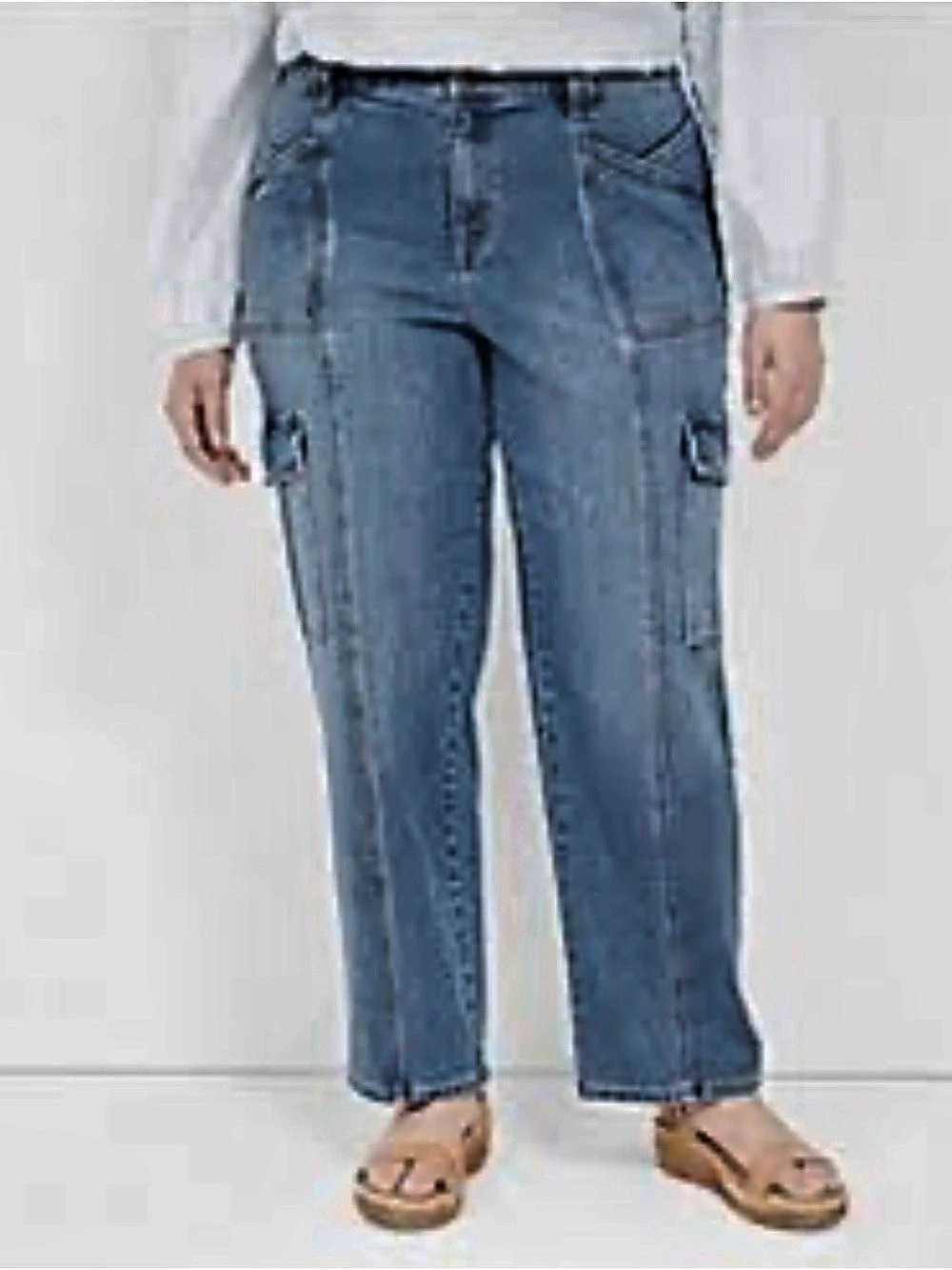 Lane Bryant Woman’s Mid Rise Cargo Pants Size 20S